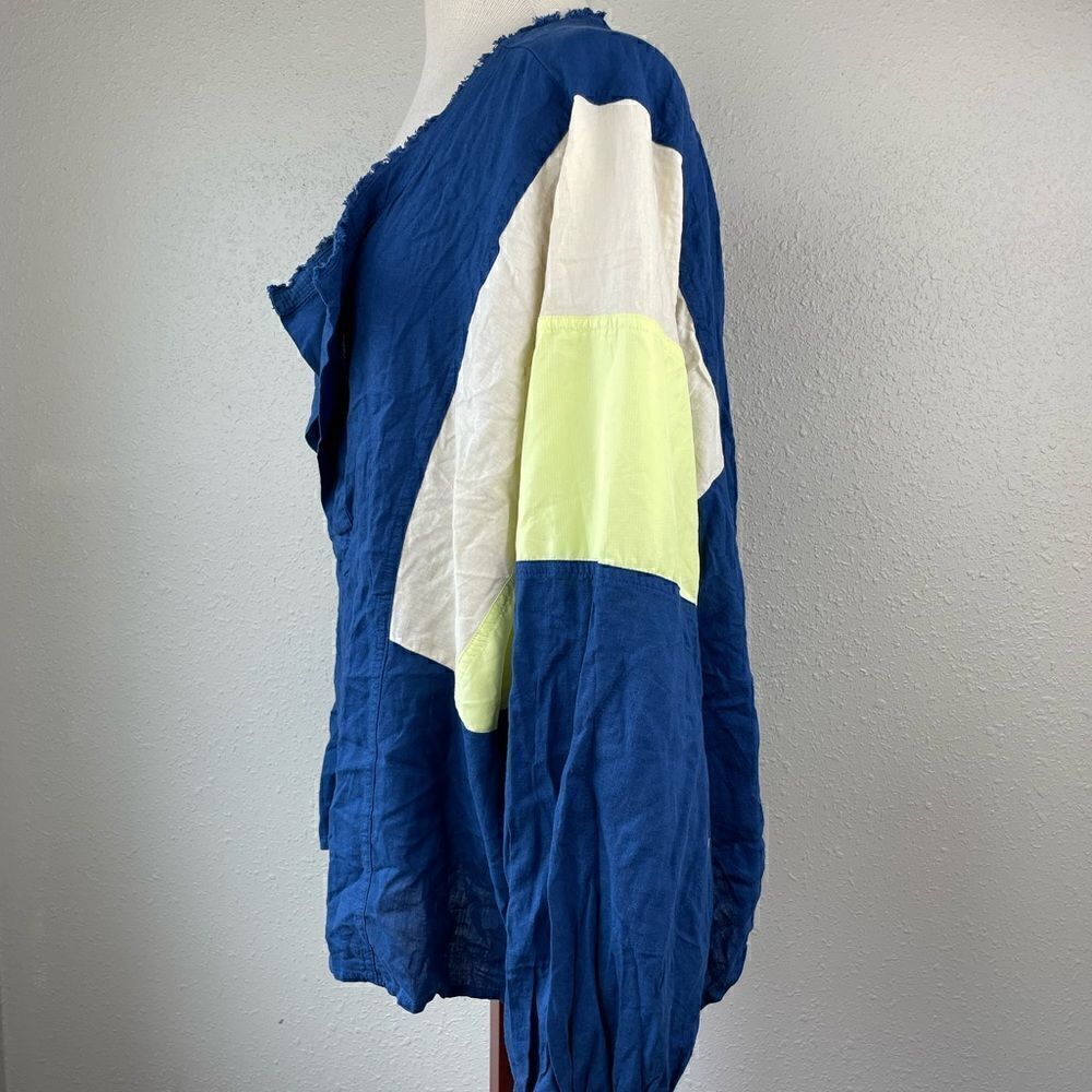 NWT Blue Alpine Pullover Light Jacket Top Size L - Picture 3 of 7